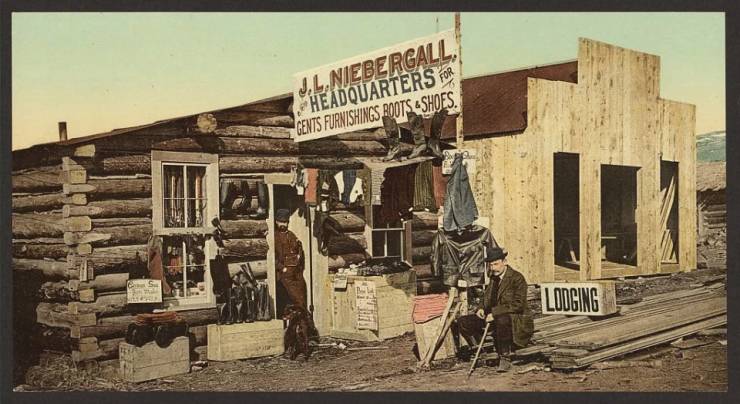 Colorized Versions Of XIX Century Wild West