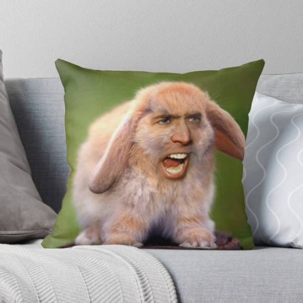 Nicolas Cage Is Now On Every Pillow…