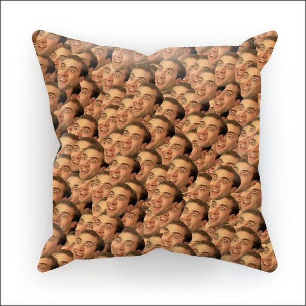 Nicolas Cage Is Now On Every Pillow…