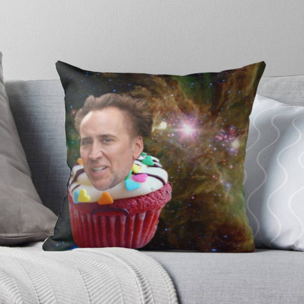 Nicolas Cage Is Now On Every Pillow…