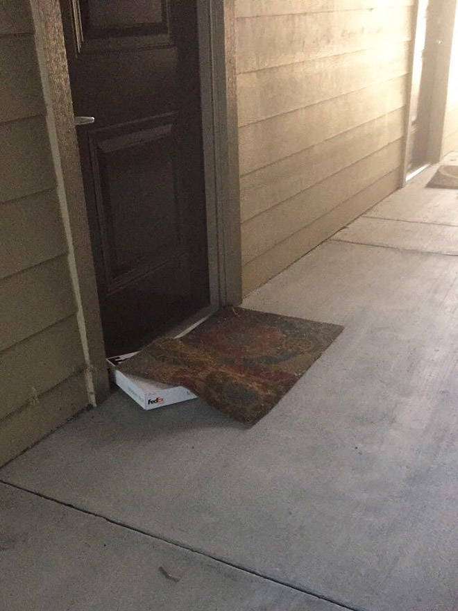 These Delivery Guys Weren’t Very Good At Hide-And-Seek