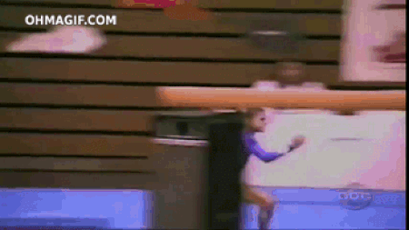 At Least Gymnast Fails Are Morally Flexible…