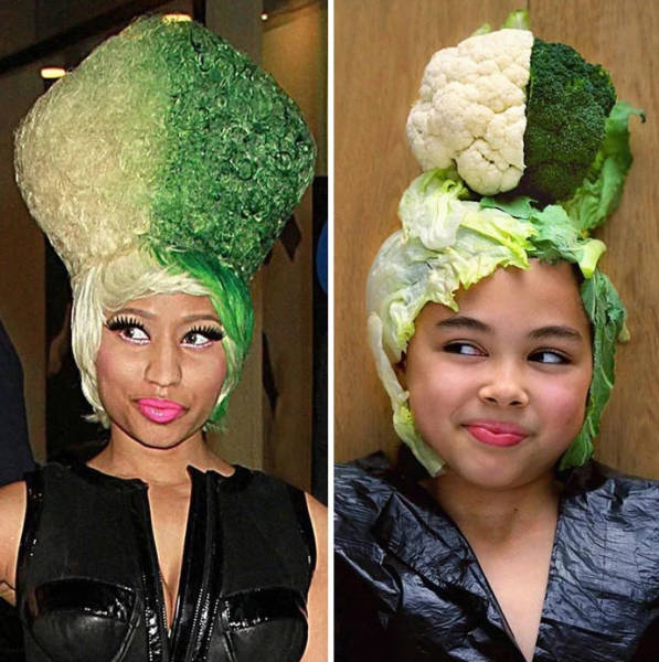 9-Year-Old Girl Nails Ridiculous Celebrity Outfit Parodies