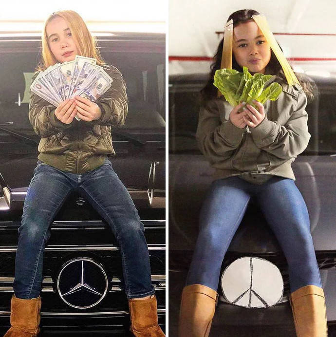 9 Year Old Girl Nails Ridiculous Celebrity Outfit Parodies