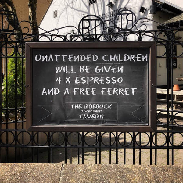 Don’t Leave Your Children Unattended!