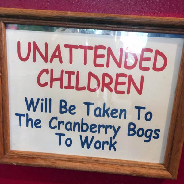 Don’t Leave Your Children Unattended!