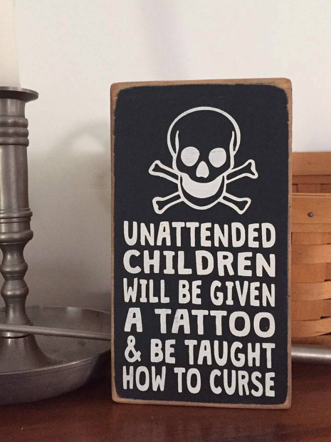 Don’t Leave Your Children Unattended!