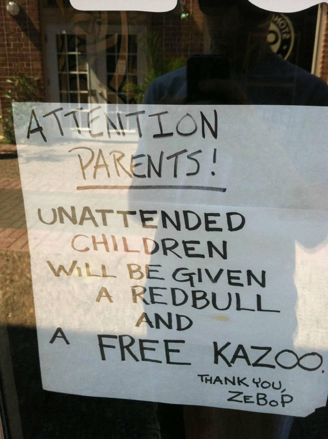 Don’t Leave Your Children Unattended!