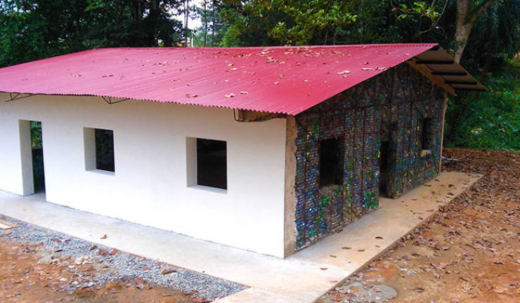 Canadian Entrepreneur Uses Discarded Plastic Bottles To Build Real Houses