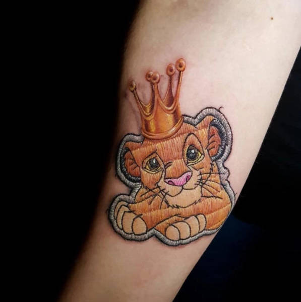 This Brazilian Artist Is A Master Of Embroidery Tattoos