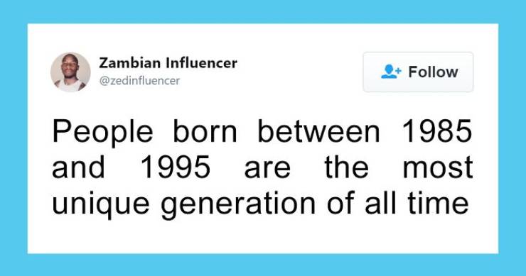 Guy Explains Why Millenials Are Such A Special Generation
