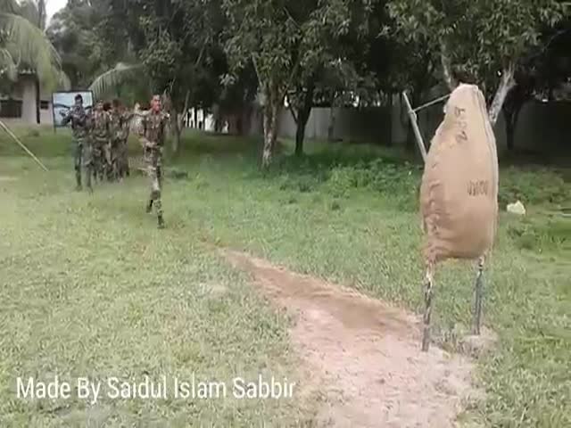 Funny Bangladesh Army Training