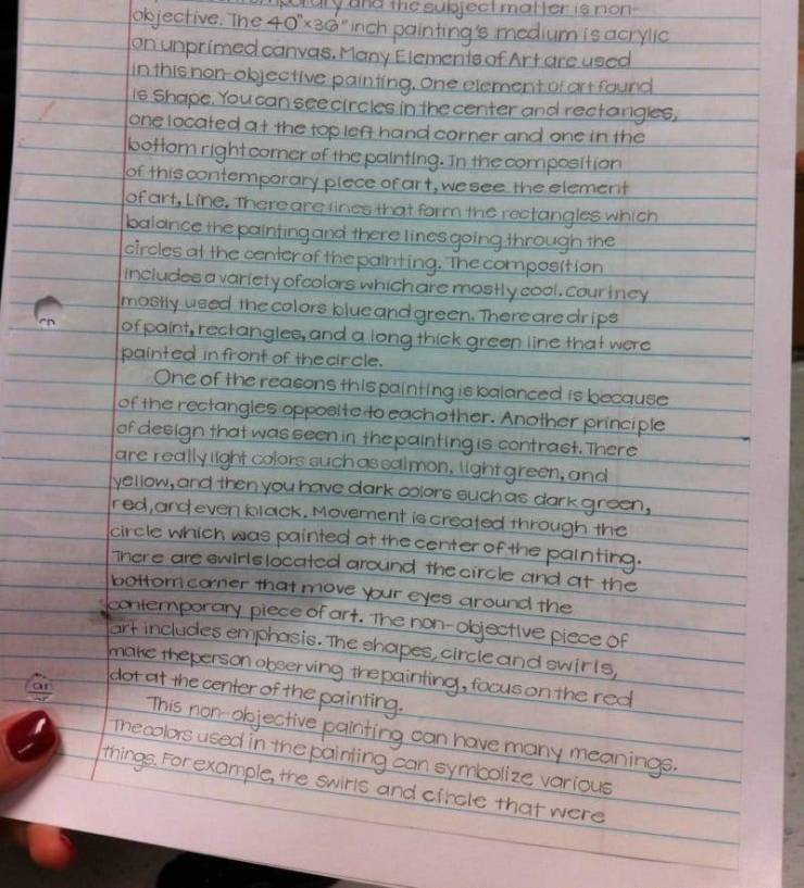 Wow, These Pieces Of Handwriting Are So Satisfying!