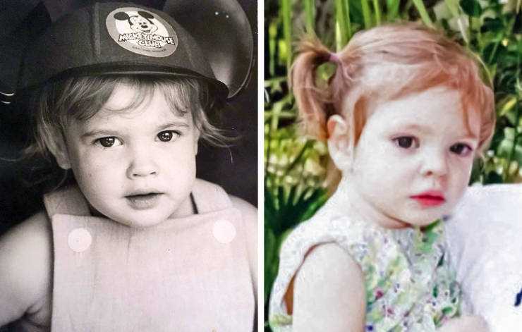 How Celebs Were Looking When They Were Young, Compared To Their Children Now