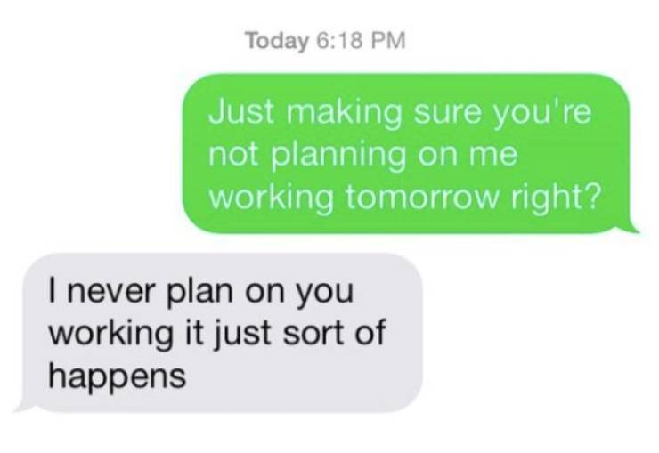 Boss Texts Can Sometimes Be Very Awkward