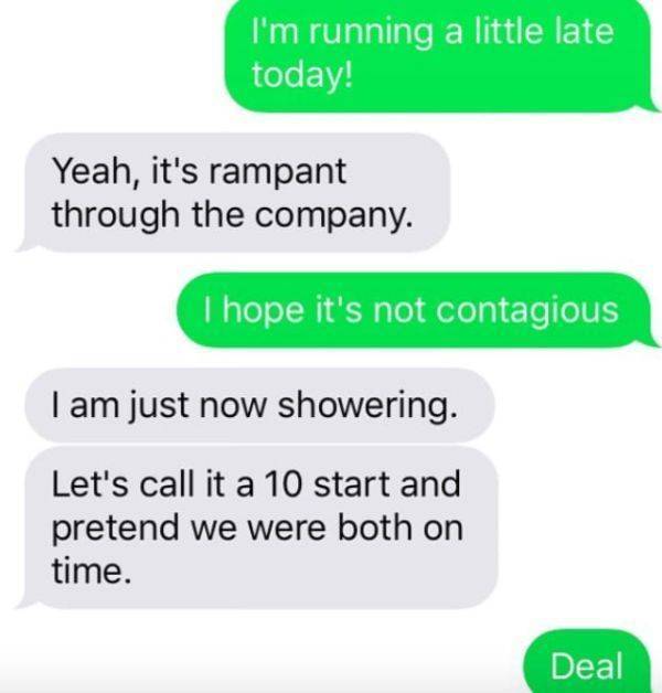 Boss Texts Can Sometimes Be Very Awkward