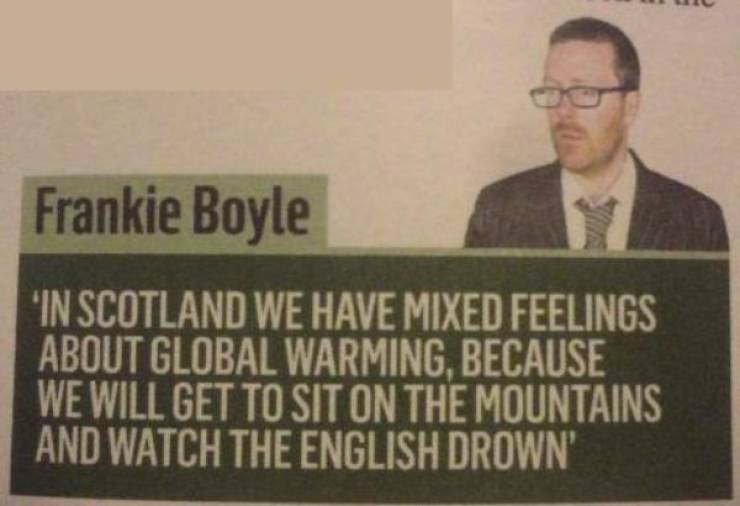 Scotland Is The Land Of Brutality