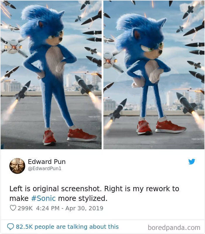 Fans Force The Creators Of The New Sonic The Hedgehog Movie To Change