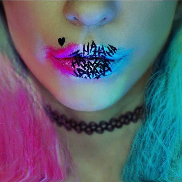 Lips Can Be Used As A Canvas For Pop Culture-Inspired Art