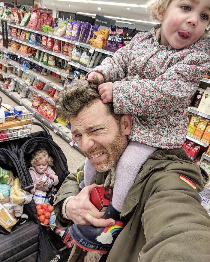 This Dad Of Four Daughters Has The Most Honest Instagram Page