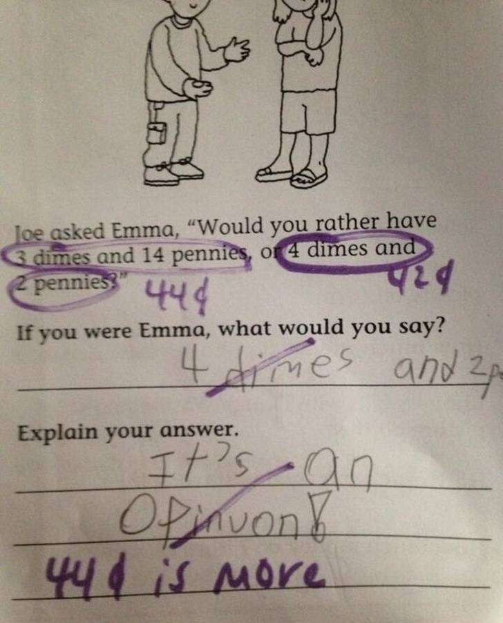 These Homework Answers Prove That Kids Are Absolutely Bonkers