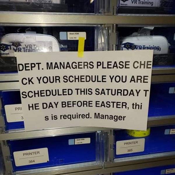 What Are These Management Notices Anyway?