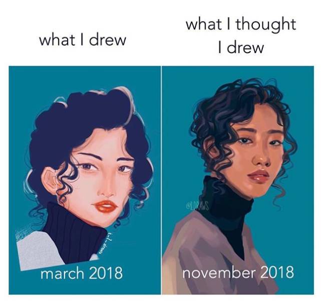 Artists Try To Outdo Themselves In “Draw This Again” Challenge