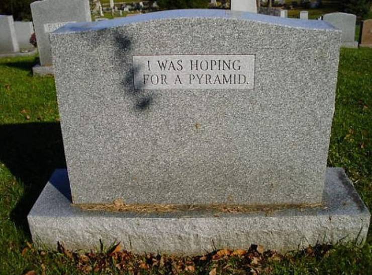 Headstones Can Be Funny As Well, Sort Of