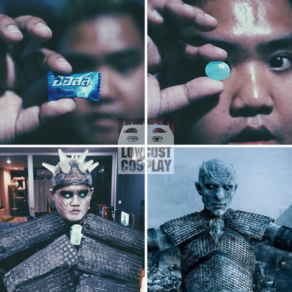 “Low Cost Cosplay” Guy Returns With Hilarious “Game Of Thrones” Transformations