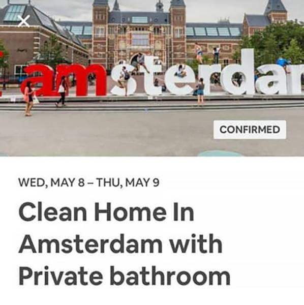 Guy Got A “Jackpot” Of An Airbnb After He Arrived In Amsterdam