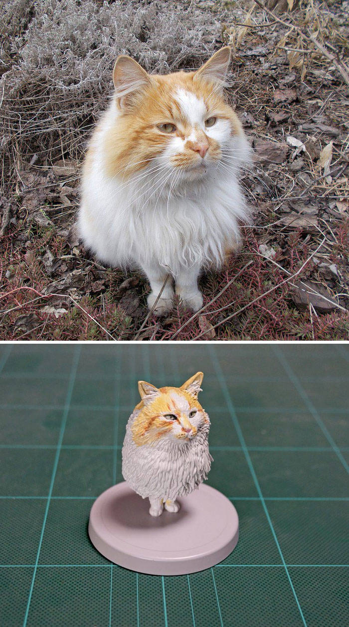 Japanese Sculptor Creates Real Life Versions Of Animal Memes