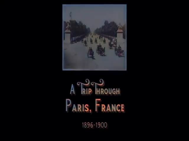 Colorized Paris Of The 1890’s With Sound