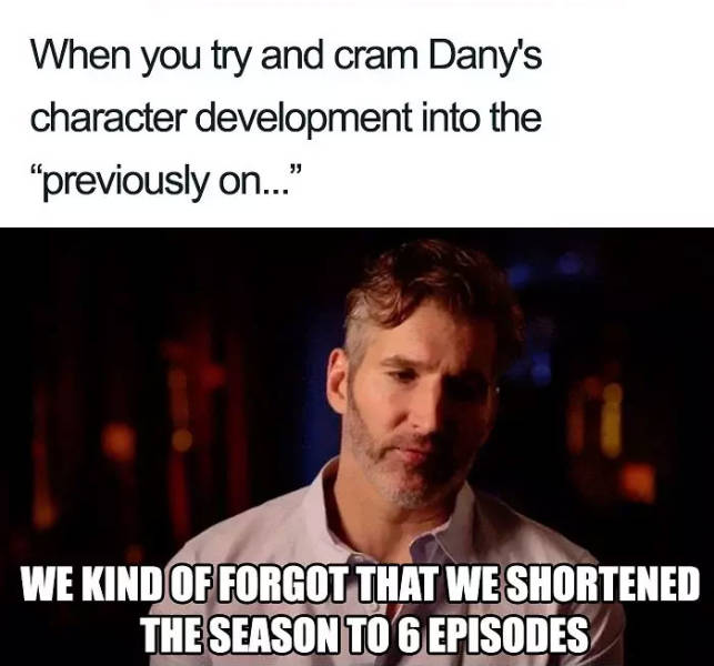 “Game Of Thrones” Producers Kind Of Forgot This Meme Existed