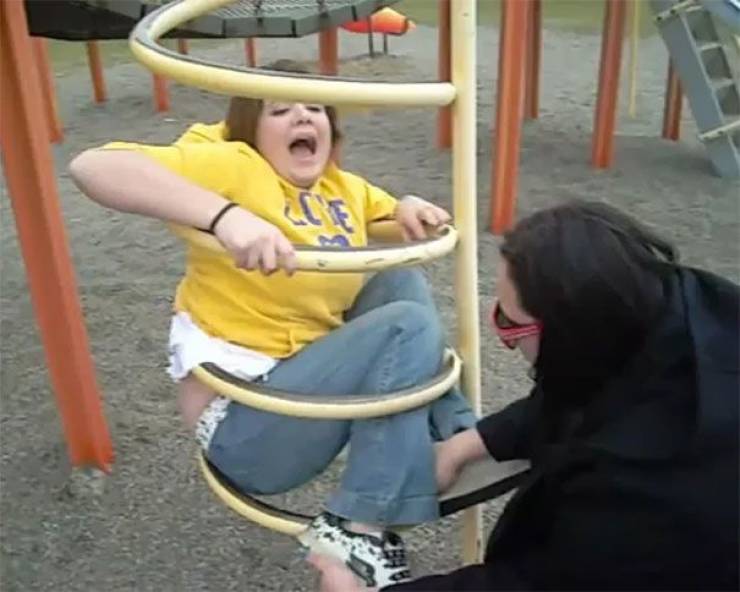 Childrens’ Playgrounds Are Not For Adults!