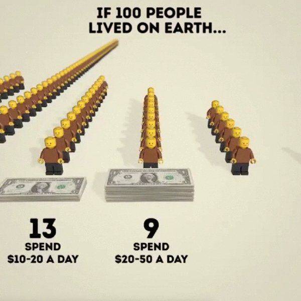 If 100 People Lived On Earth…