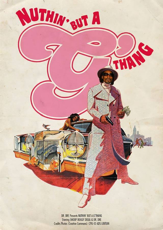 Modern Music Hits Reimagined As Vintage Posters (35 pics)