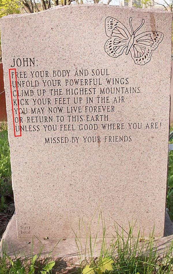 These Tombstones Are Trying To Give You One Last Laugh (24 pics ...