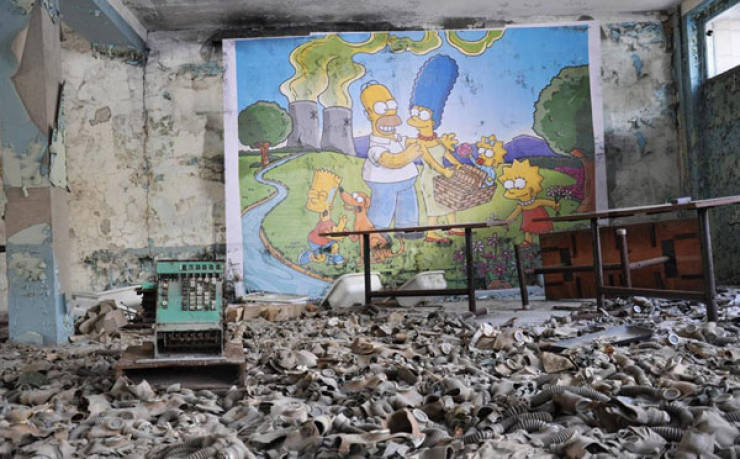 A csernobili fotók kedves hátborzongatóak