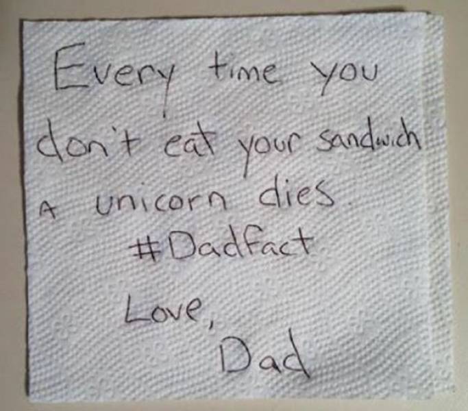 Dad Notes Are A Special Kind Of Deep