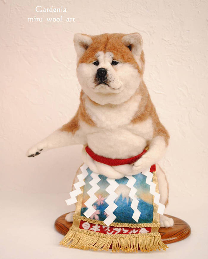Japanese Artist Creates Incredibly Realistic Animals From Felt Wool
