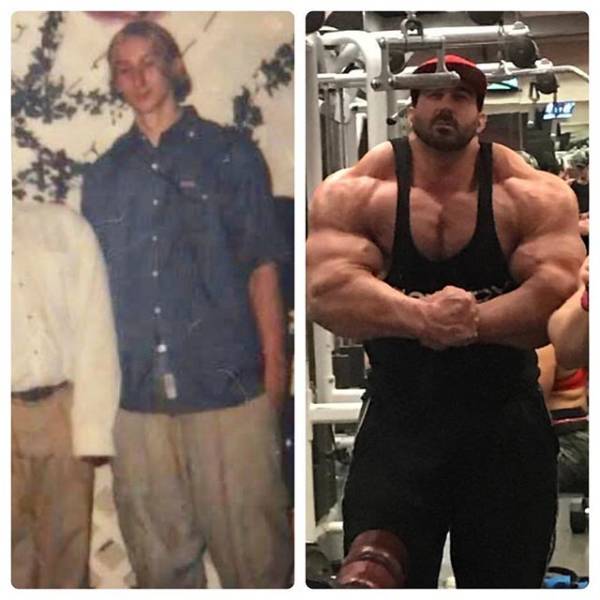 This 160Kg Bodybuilder Became Obsessed With Working Out And Still Can’t Stop (14 pics