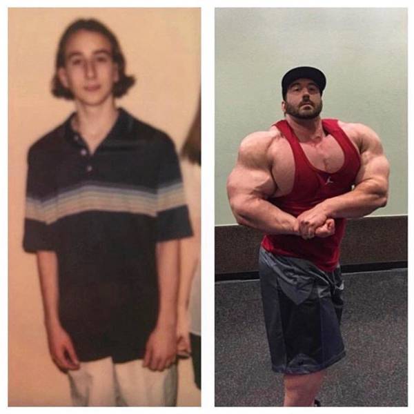 This 160Kg Bodybuilder Became Obsessed With Working Out And Still Can’t Stop (14 pics