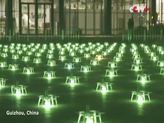 Chinese Drone Show Is So Impressive To Watch!