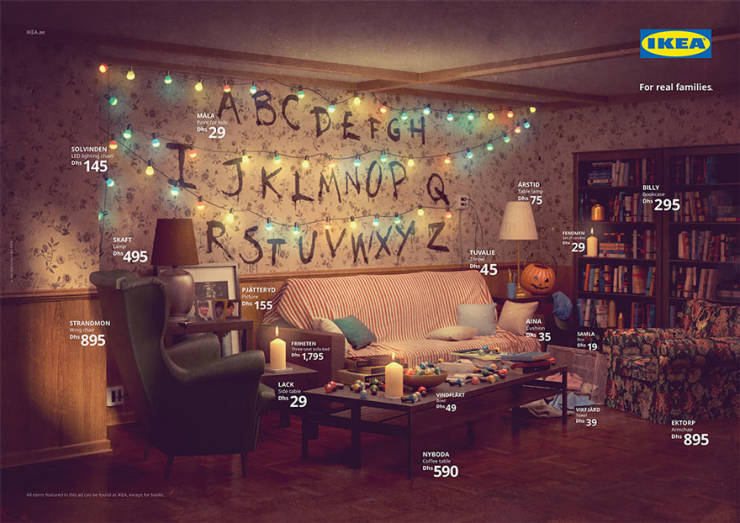 IKEA Recreates Rooms From Famous Shows With Their Real Products