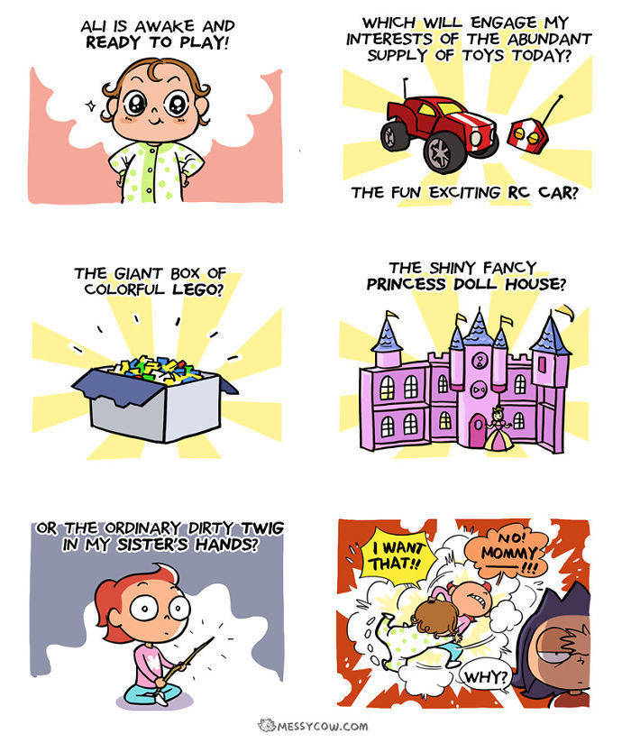 Messy Cow And Her Ridiculously True Comics About Parenting