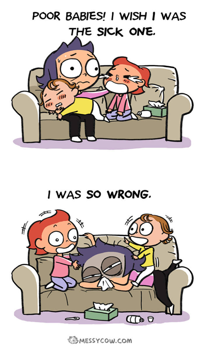 Messy Cow And Her Ridiculously True Comics About Parenting