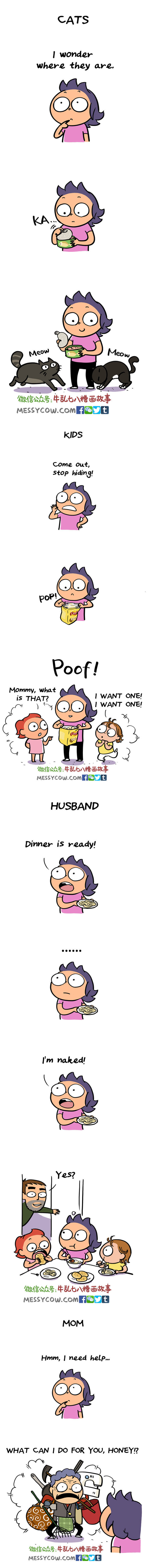 Messy Cow And Her Ridiculously True Comics About Parenting