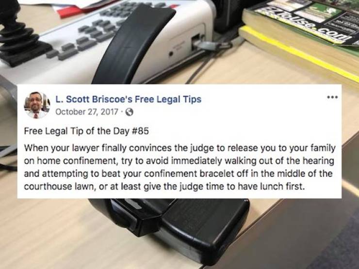 Free Legal Tips Are Not Always Useful