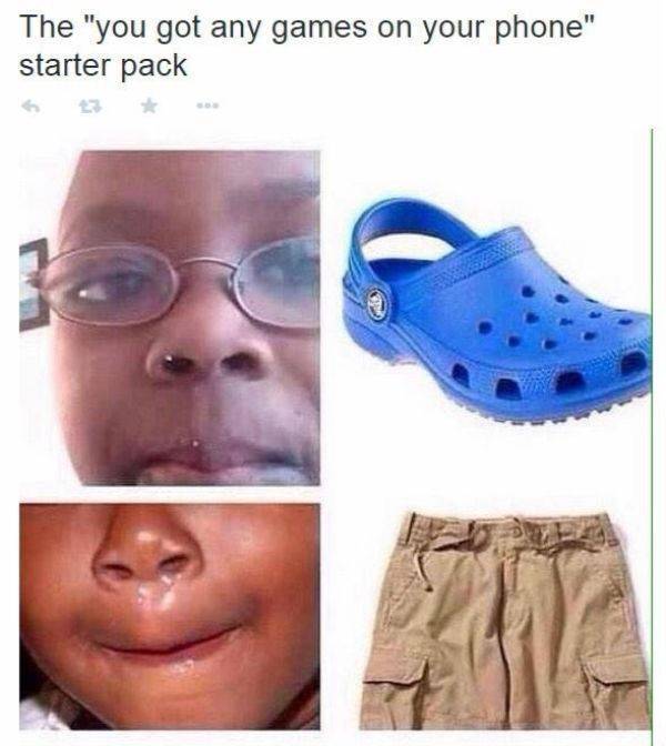 The Starter Pack Of Starter Packs