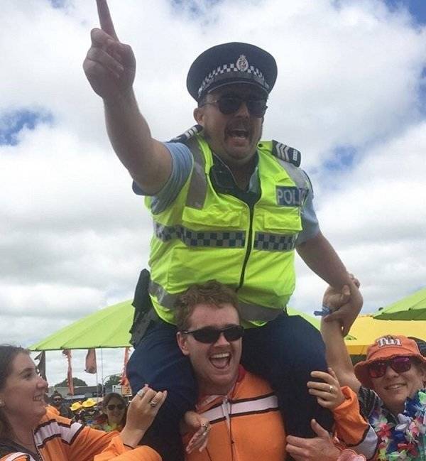 Police Just Wanna Have Fun!